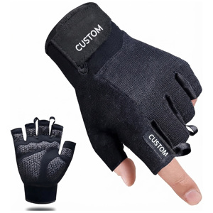 Non-slip Half Finger Breathable Weightlifting Fitness Gloves <b>Dumbbell</b> Men Women Weight Lifting Sports Gym Gloves - Product Image 1