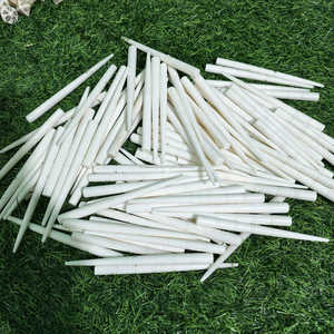 Cuchillo de bolsillo hecho a mano con hueso de búfalo blanco y mango de madera a precio económico. - Product Image 5