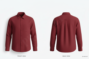 Chemise habillée boutonnée à manches longues de qualité supérieure, coupe classique, en coton doux, infroissable, respirante, écologique, décontractée - Product Image 5