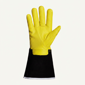 Gants de soudage TIG OEM de qualité supérieure en cuir de vachette pleine fleur, ignifuges, anti-chaleur, anti-coupure, personnalisables, haute qualité - Product Image 5