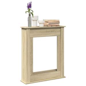 Marco para Chimenea de Madera Sintética Sonoma Oak de 29.5x7.9x34.4'' - Product Image 1