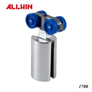 OEM ODM Conception moderne Rouleau coulissant en acier et laiton avec pince pour porte vitrée, pour applications hôtelières et de garage, Rouleau de fenêtre en fer - Product Image 3