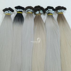 Extension de cheveux humains Remy I Tip Hair Blonde Double Drawn Prix de gros Non synthétique fabriqué au Vietnam - Product Image 3
