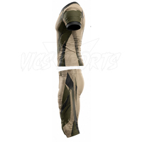 Nouvelle tenue de football américain respirante et légère avec sublimation du nom et du numéro de l'équipe, confortable et durable, coupe courte devant