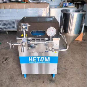 Professional stainless milk homogenizer high pressure liquid blending <b>machine</b> for dairy juice <b>cream</b> beverage processing plants - Product Image 2