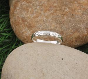 Minimalist 925 Sterling <b>Silver</b> Band <b>Ring</b> Stackable Thin Women <b>Men</b> Unisex Classic Wedding Fine Jewelry Daily Wear - Product Image 1