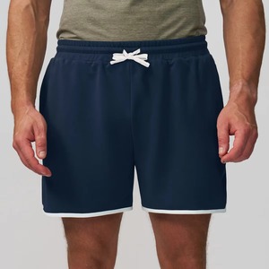 Custom Wholesale <b>Mens</b> Summer Sport <b>Compression</b> Gym <b>Shorts</b> Quick Dry Mesh Athletic <b>Shorts</b> Breathable Mid Waist & Pockets - Product Image 1