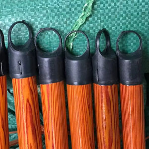 Juego de Herramientas de Limpieza con Palos de Escoba de Madera Recubiertos de PVC Duraderos y Palo de Escoba Estándar, al Mejor Precio, Estilo Simple - Product Image 1