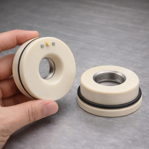 Support de buse en céramique laser D19 D28 D32 pour tête de machine à fibre, pièces de rechange, niveau de sécurité élevé - Product Image 1