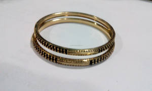 Bracelets en laiton colorés ethniques faits à la main avec incrustations nickelage mode vente en gros au prix d'usine pour les cadeaux - Product Image 5