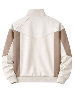 Ensemble de survêtement personnalisé pour homme, haut de gamme, color block, zippé, col montant, en polaire, pantalon de jogging, fabricant sur mesure, tenue de sport - Product Image 5