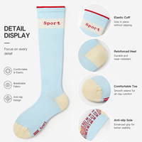 Chaussettes de Pilates personnalisées à bout ouvert avec grip antidérapant, semelle souple et tissu extensible pour studio de Pilates, entraînement, danse et fitness