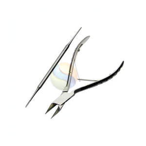 Juego Profesional de Cortaúñas para Uñas Encarnadas, Cortador de Acero Inoxidable con Resorte y Empujador de Cutículas, para Manicura y Pedicura - Product Image 5