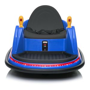 Auto Elettrica per Bambini Blu con Telecomando 12V 7A.h e 24V, per Interni/Esterni, in Metallo e PVC, per Giardino, Centro Commerciale, Parco Divertimenti - Product Image 5