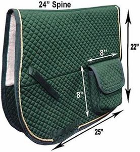 Silla de Montar Inglesa Personalizada, Equipo de Doma, Elegante Almohadilla para Montar a Caballo - Product Image 2