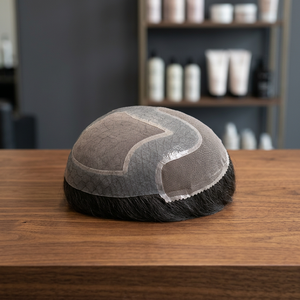 Toupee de Cabello Humano Taz Hair de Alta Calidad, Color Rojo Arcoíris, Resistente al Agua, Ecológico y Ligero, con Encaje HD - Product Image 5