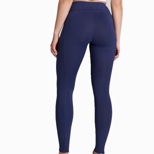 Leggings Deportivos de Alta Calidad para Mujer, Color Sólido, Cintura Alta, Tejidos, para Yoga, Fitness, Transpirables, de Secado Rápido, Casuales - Product Image 5