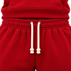 Conjunto Deportivo Unisex de Felpa Lavada al Ácido, Ligero y Ecológico, Sudadera con Capucha y Pantalones Deportivos con Cintas Adhesivas, Ropa Deportiva Informal para Invierno y Gimnasio - Product Image 5