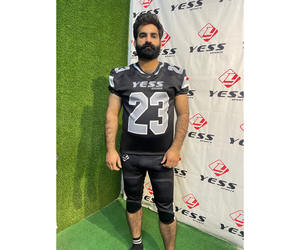 Uniformes de Fútbol Americano en Venta, Logotipo Personalizado Impreso, Ropa Deportiva de Alta Calidad, Conjunto de Jersey Corto, Transpirable y de Secado Rápido para Hombre - Product Image 3