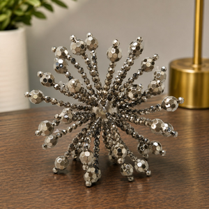 Luxury Beaded Sunflower Napkin <b>Rings</b> Set | Handmade Crystal Metal Napkin Holder for Wedding Dining Table Decor Party Banquet - Product Image 3