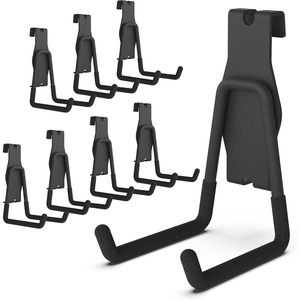 OEM Black Gridwall Industrial Carbon Steel Utility <b>Hooks</b> Garage Organization <b>Tool</b> - Product Image 1