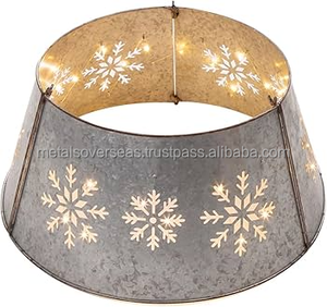Base de Metal para Árbol de Navidad con Diseño Nuevo, Tamaño Personalizado, Recubrimiento Dorado, Diseño Premium Elegante para Decoración - Product Image 5