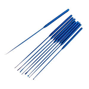 Vaslcare Titanium Rhoton Classe I Certifié CE 21cm Micro-crochet nerveux manuel, Crochet vasculaire, Spatules de dissection en acier inoxydable - Product Image 5