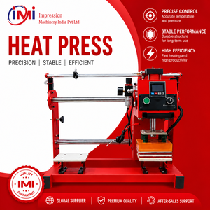 Nueva Máquina de Prensa de Calor Neumática Automática de Doble Estación Colorking para Uso en Prendas y Camisetas, Multicolor - Product Image 1