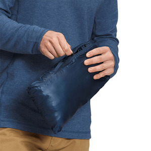 Chaleco Acolchado Negro Impermeable y Transpirable, Casual, Talla Grande, Ligero, Sin Mangas, para Primavera/Invierno - Product Image 6