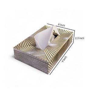 Boîte à mouchoirs en bois rose, idéale pour les chambres d'hôtes, les fêtes, les événements, les tables à manger et les occasions de réception. Vente en gros depuis l'Inde. - Product Image 2