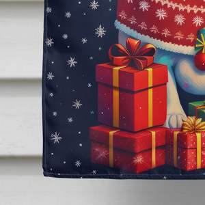 Gran Multicolor poliéster casa bandera Bulldog inglés vacaciones Navidad patio Banner arte porche manga poste pared decorativa - Product Image 4