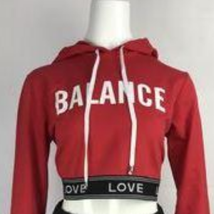 Sudadera corta de invierno para mujer, forro polar de secado rápido, ropa OEM al por mayor, talla grande, patrón sólido, bordado, gran oferta - Product Image 2