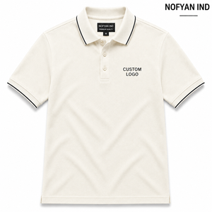 Fabricant de polos personnalisés OEM, polos en coton piqué de qualité supérieure, étiquette privée, broderie personnalisée, impression à l'écran - Product Image 1