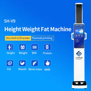 Máquina de Bioimpedância Ultrassônica para Medição de Altura e Peso para Hospital - Product Image 2