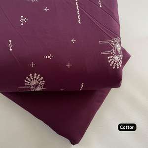 Tissu en coton imprimé à la main de luxe, motifs vibrants, léger, doux pour la peau et parfait pour toutes les saisons - Product Image 4