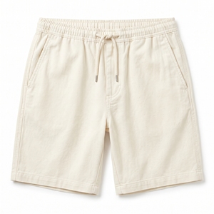 <b>Men's</b> Summer Woven Drawstring Solid Mid Waist Casual <b>Shorts</b> <b>Tailored</b> OEM ODM Wholesale Factory Private Label Low MOQ - Product Image 1