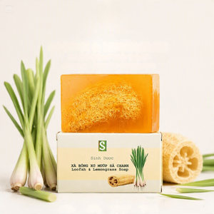 สบู่สมุนไพรตะไคร้หอมแบบดั้งเดิมของเวียดนามสำหรับผู้ใหญ่ - Product Image 3