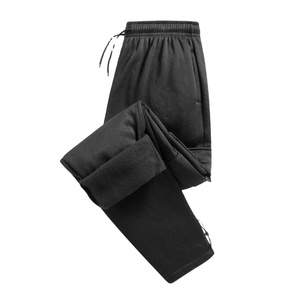 New Men's Sports Casual Pants Spring and Fall Waffle Fabric Loose Straight Leg Fashion Single Line Pleated Pocket <b>Mop</b> Pants - Product Image 5