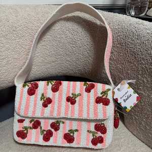Nuevo bolso de hombro para mujer con cuentas de cereza, viral - Product Image 4