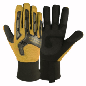 ถุงมือช่างอมาราหนังสังเคราะห์คุณภาพสูง ป้องกันแรงกระแทก สำหรับงานอุตสาหกรรม เสริมความแข็งแรงเพื่อการปกป้องมือสูงสุด - Product Image 5