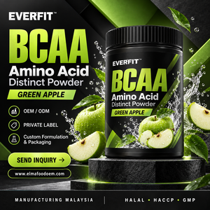 Elma Food - Concentrado de Proteína de Suero de Leche 1 kg Sin Azúcar Añadido 50 Porciones Fórmula de Crecimiento Muscular con BCAA Sin GMO Proteína en Polvo para Adultos - Product Image 1
