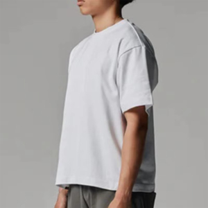 Versatile Casual Top For Men Summer Featherlight Cotton Cooling Fabric Crew Neck Short Sleeve Relaxed Fit Easygoing Simple - Product Image 4