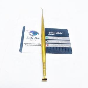 Outil professionnel de Perm de levage de cils en acier inoxydable de peigne de séparation d'étiquette personnalisée avec la forme de Gel de levage de sourcils - Product Image 4