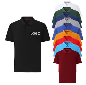 OEM venta al por mayor de ropa de gimnasio en blanco con logotipo personalizado camisas de ajuste de secado rápido de algodón original para Polo camiseta para hombres Eco-Friendly - Product Image 2