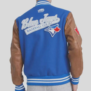Fabricant de vestes universitaires, veste pull universitaire personnalisée, maillot de football pour hommes, veste de baseball vierge pour hommes en gros - Product Image 2