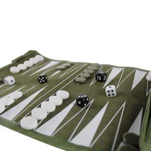 Jeu de Backgammon Portable en Cuir PU de Haute Qualité, Bestseller Transfrontalier pour les Jeux de Loisirs - Product Image 3