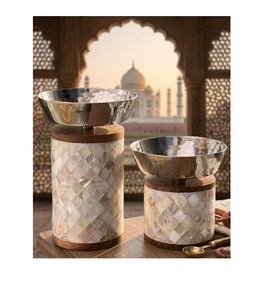 Présentoir à gâteaux créatif rétro pour mariage, assiettes à dessert, support de présentation de gâteaux, coquille en stock provenant d'Inde - Product Image 1