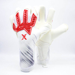 Gants de gardien de but professionnels personnalisés en caoutchouc respirant et antidérapant pour les équipes, les clubs de football et les séances d'entraînement - Product Image 1