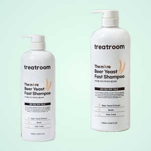 Croissance des cheveux? Shampooing Coréen K-Beauty Treatroom The More Brewer's Yeast pour la perte de cheveux, 2 pièces, 1030ml - Product Image 3