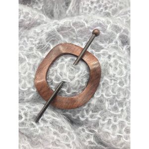 Épingle à cheveux en bois naturel pour femmes, faite à la main, durable, finition lisse et polie, artisanat en bambou et en bois, accessoire pour cheveux - Product Image 2